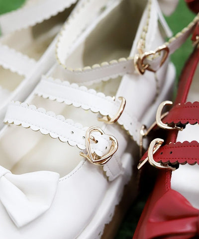 Wooden Sole Design Pumps