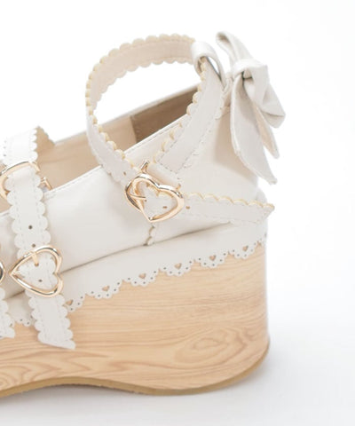 Wooden Sole Design Pumps