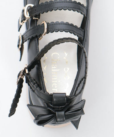 Wooden Sole Design Pumps