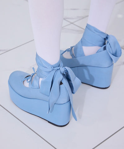 Fickle Bebe Satin Ballet Shoes