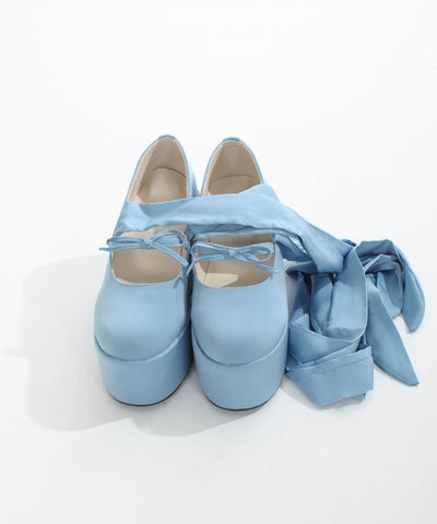 Fickle Bebe Satin Ballet Shoes