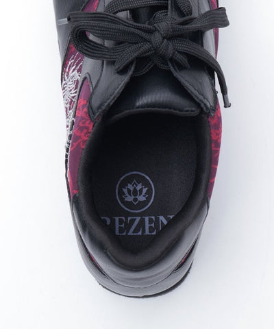 Higanbana Embroidery Tabi Sneakers