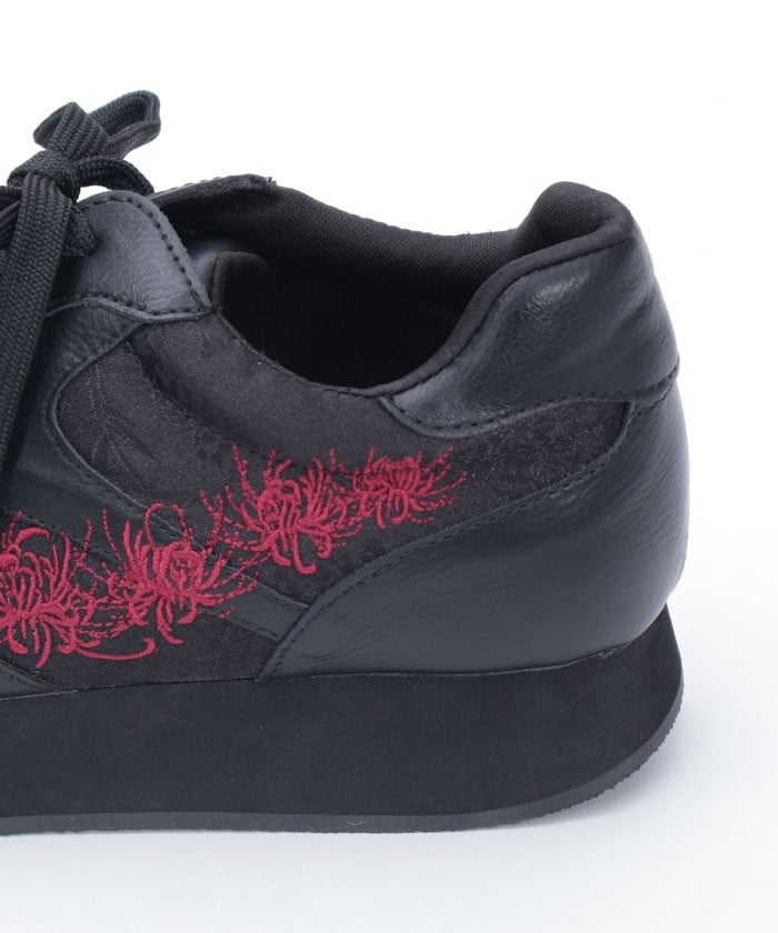 Higanbana Embroidery Tabi Sneakers