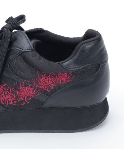 Higanbana Embroidery Tabi Sneakers
