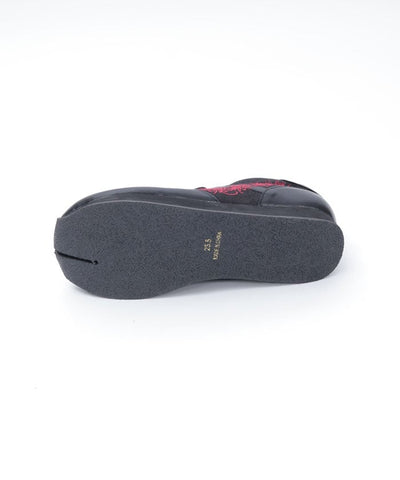 Higanbana Embroidery Tabi Sneakers