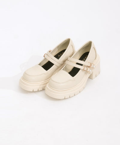 Double Strap Platform Shoes