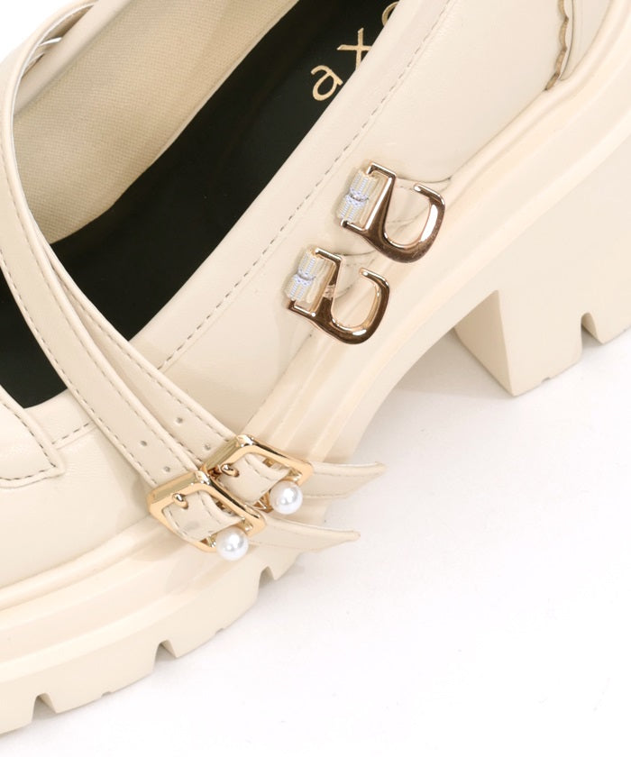 Double Strap Platform Shoes