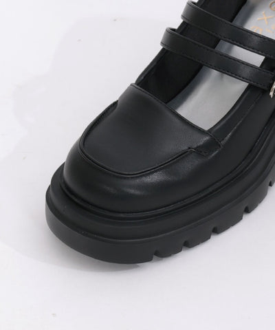 Double Strap Platform Shoes