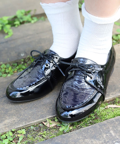 Jacquard Panel Rain Shoes