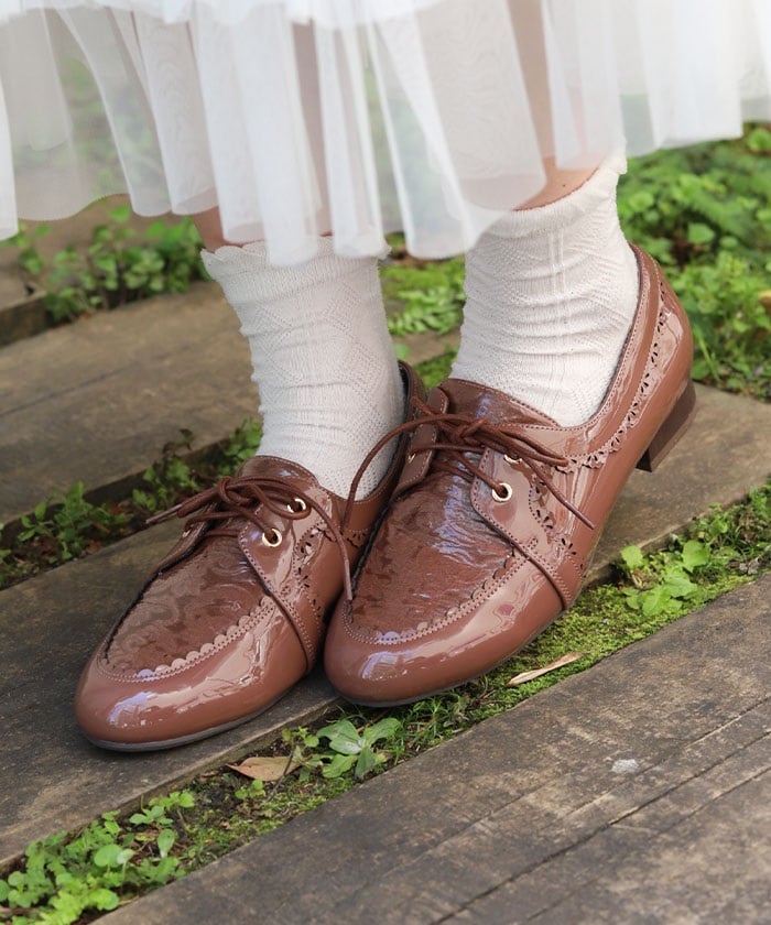 Jacquard Panel Rain Shoes