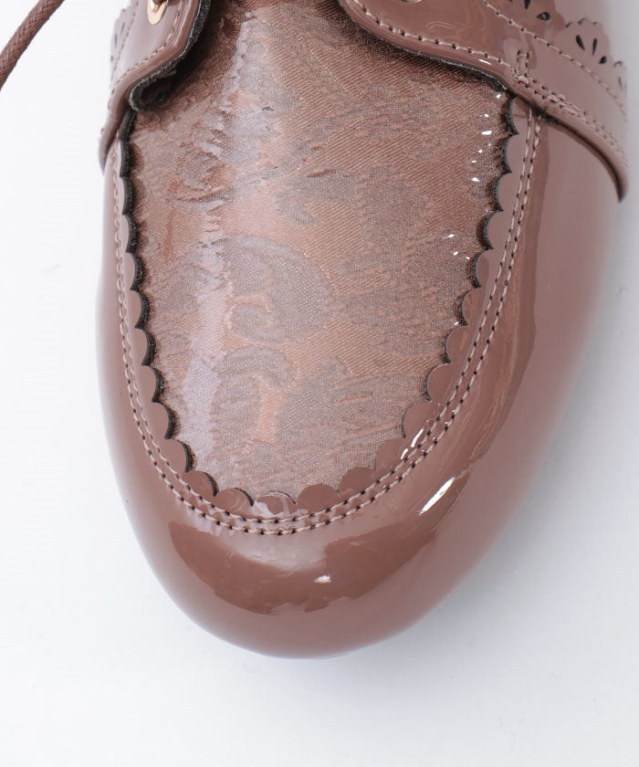 Jacquard Panel Rain Shoes