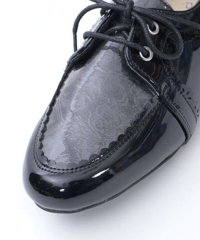 Jacquard Panel Rain Shoes