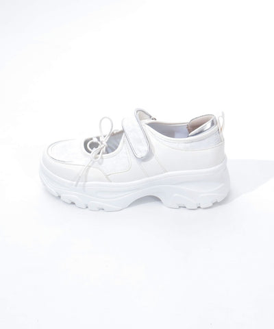 Lace Design Open Sneakers