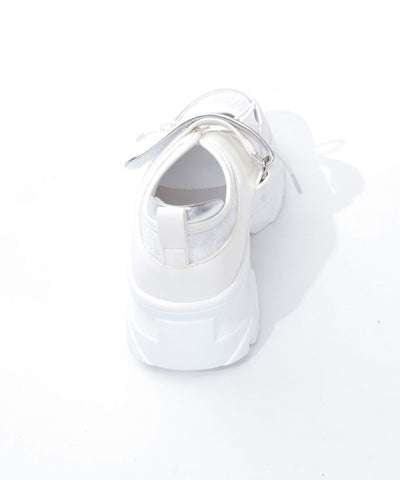 Lace Design Open Sneakers