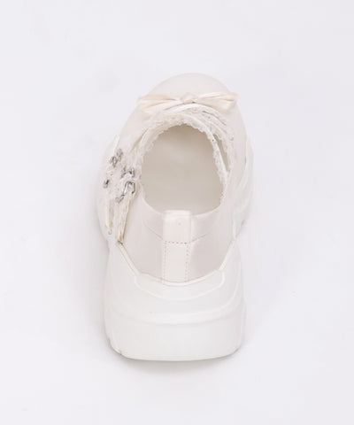 Satin Ballet Sneakers