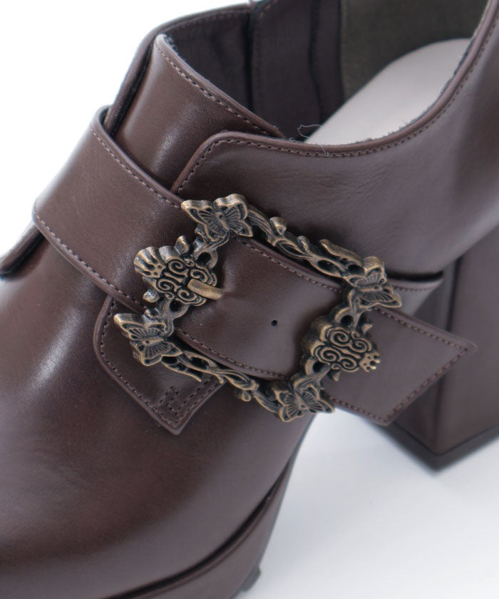 Buckle Belt Shoes