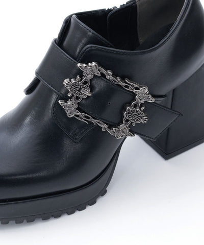 Buckle Belt Shoes