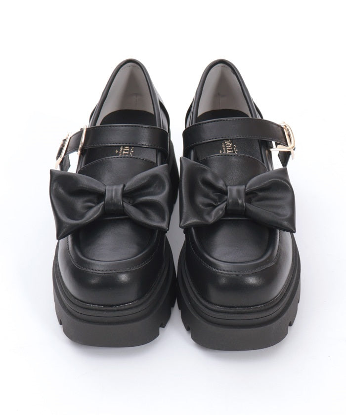 靴 epine ribbon fringe Loafer Ribbon Loafers – axes femme from JAPAN