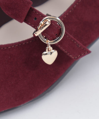 Square Toe Row Ribbons Pumps