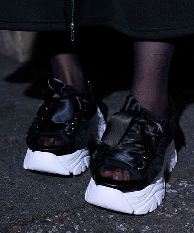 Platform Lace-Up Sport Sandals