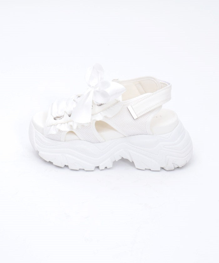 Platform Lace-Up Sport Sandals