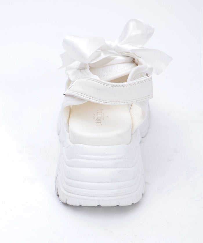 Platform Lace-Up Sport Sandals