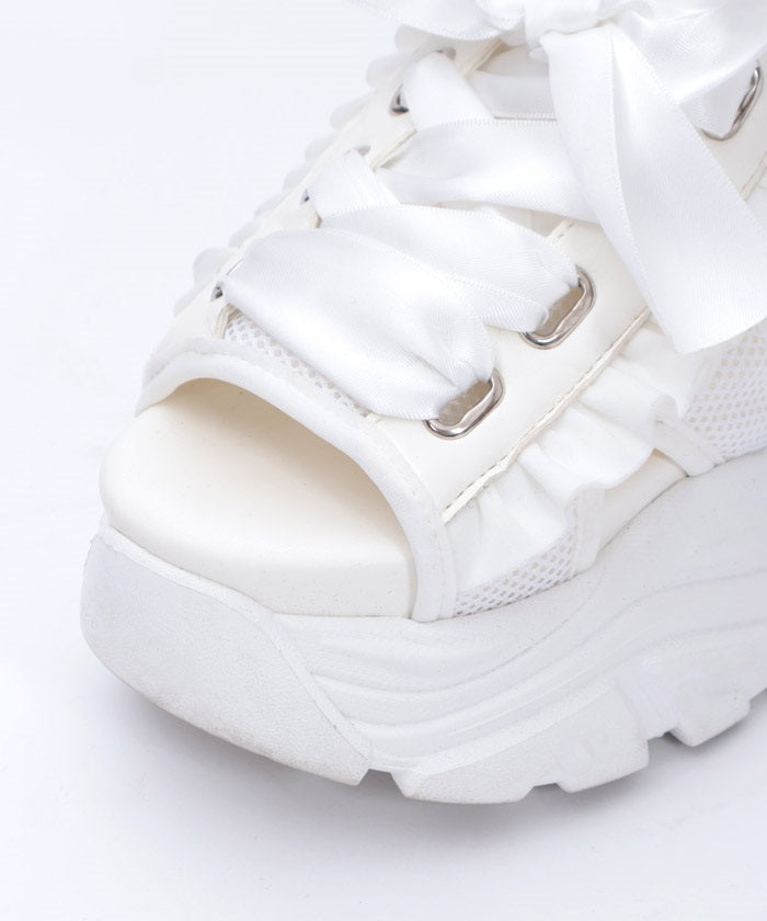 Platform Lace-Up Sport Sandals