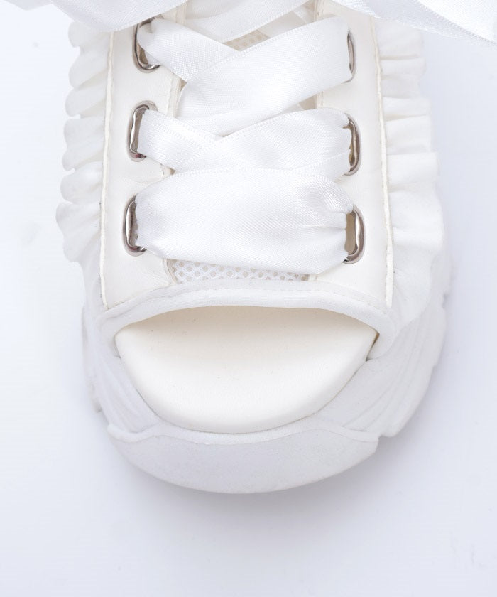Platform Lace-Up Sport Sandals
