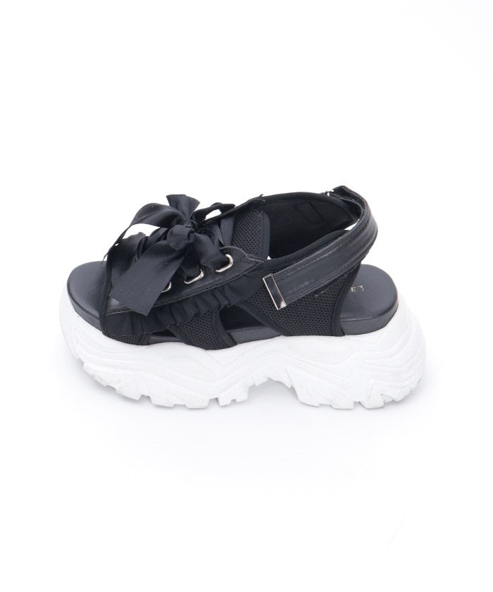 Platform Lace-Up Sport Sandals