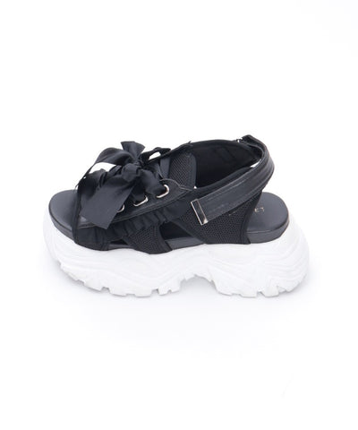 Platform Lace-Up Sport Sandals