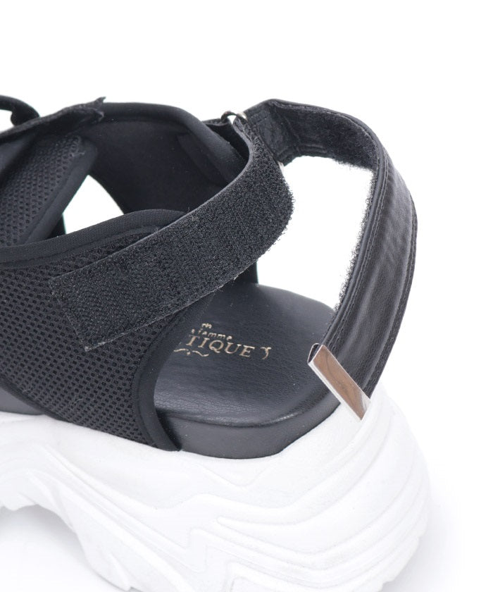 Platform Lace-Up Sport Sandals