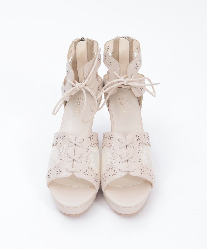Cutwork Lace Sandals