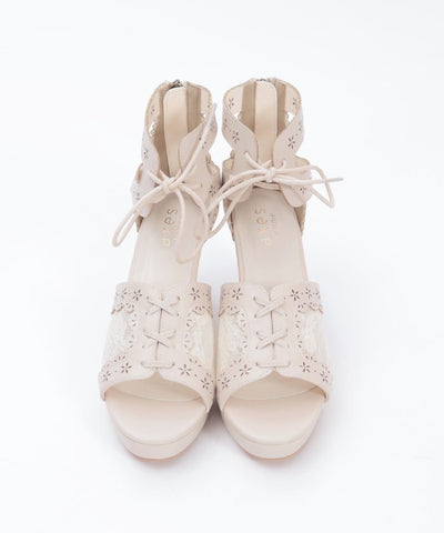 Cutwork Lace Sandals