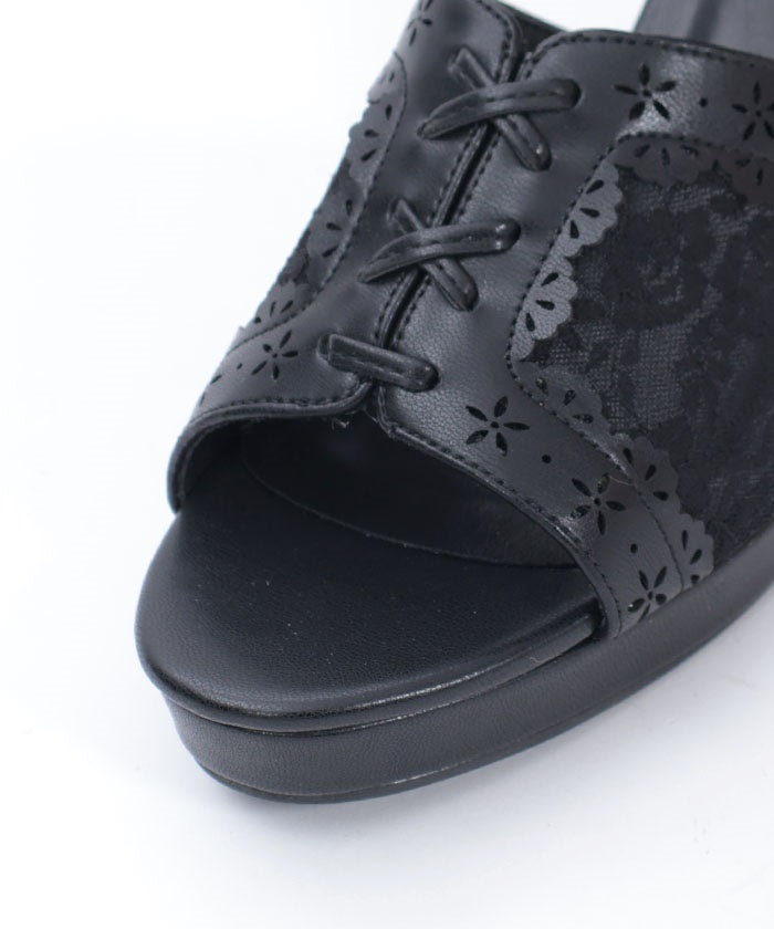 Cutwork Lace Sandals