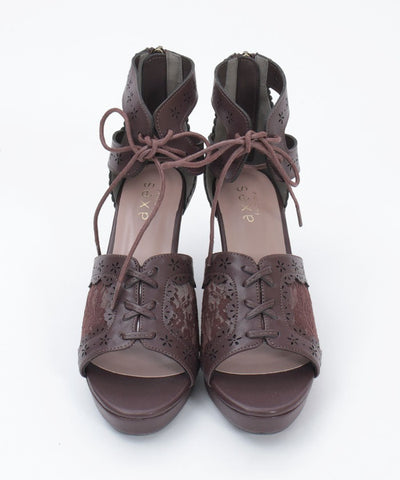 Cutwork Lace Sandals
