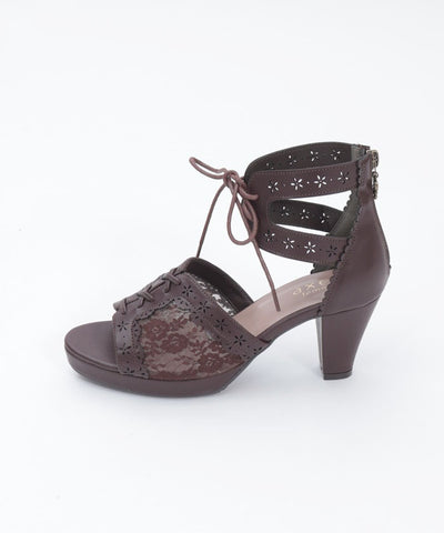 Cutwork Lace Sandals