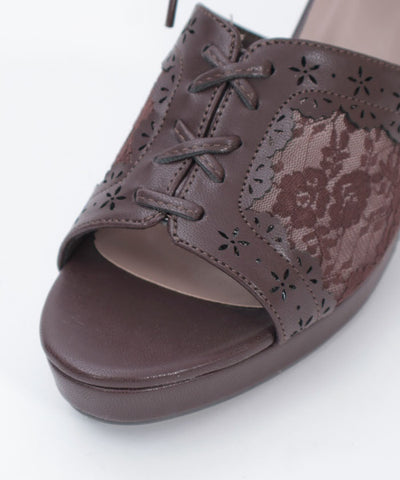 Cutwork Lace Sandals