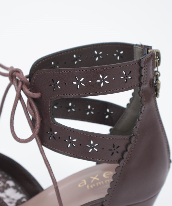 Cutwork Lace Sandals