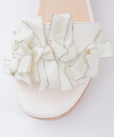 Ribbon & Ribbon Sandals