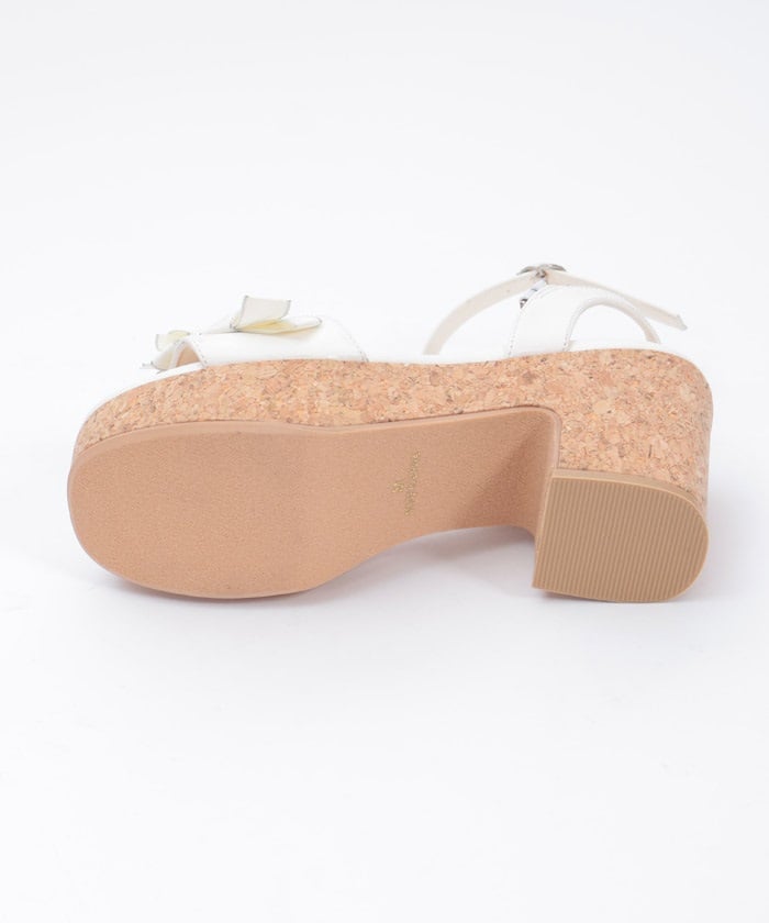 Ribbon & Ribbon Sandals