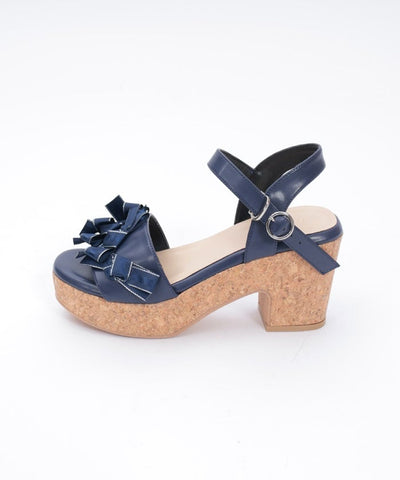 Ribbon & Ribbon Sandals