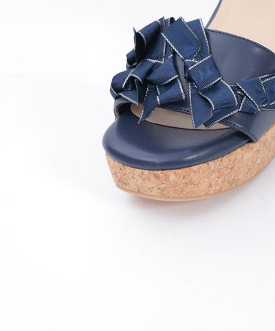 Ribbon & Ribbon Sandals