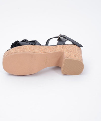 Ribbon & Ribbon Sandals