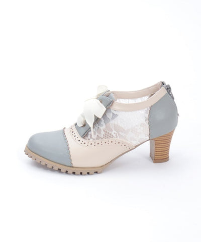 Color Scheme Lace-Up Bootie (Pre-order)