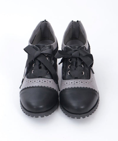 Color Scheme Lace-Up Bootie (Pre-order)