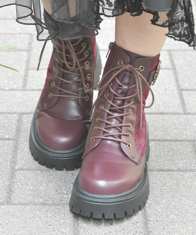 Buckle Design Work Boots