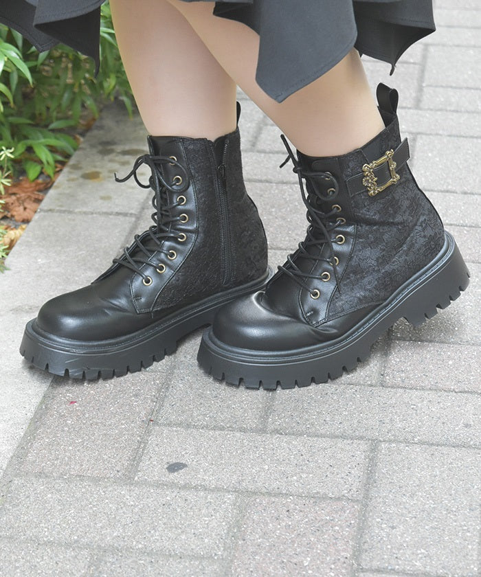 Buckle Design Work Boots