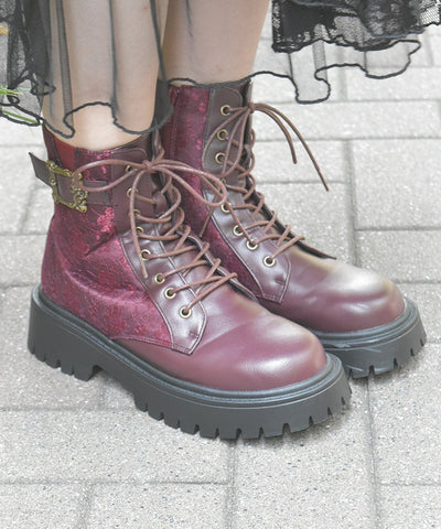 Buckle Design Work Boots