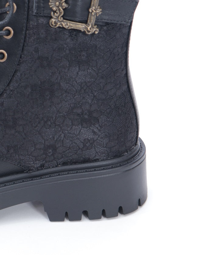 Buckle Design Work Boots