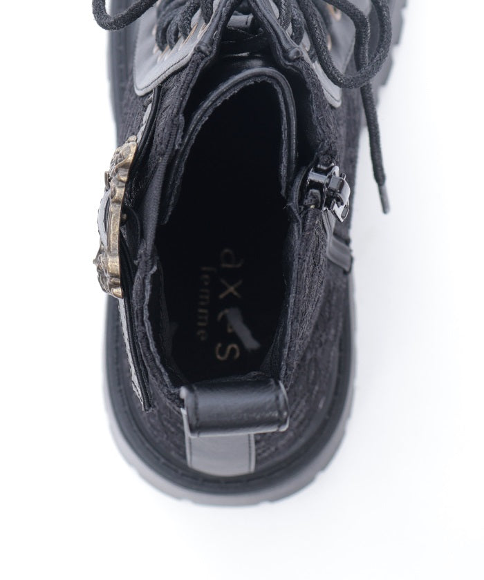 Buckle Design Work Boots